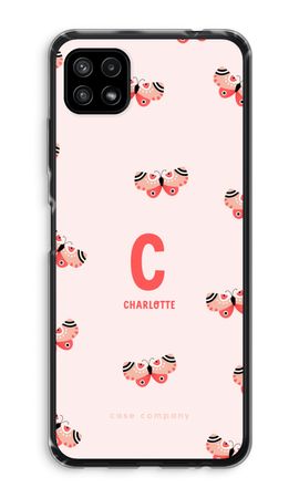 Rosy Butterflies Monogram