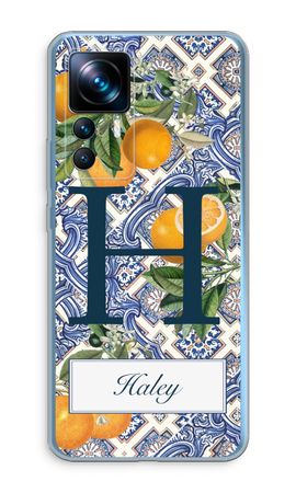 Monogram Blue tiles