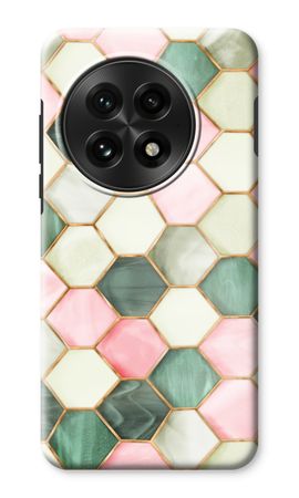 Hexagons in stained glass