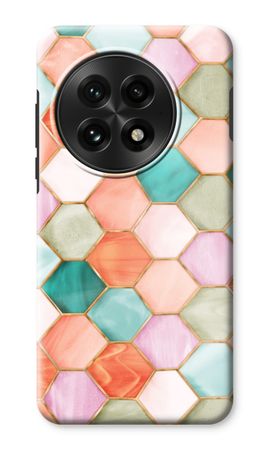 Hexagons in stained glass