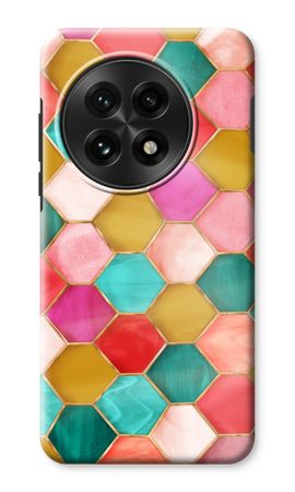 Hexagons in stained glass