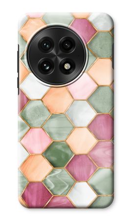 Hexagons in stained glass