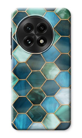 Hexagons in stained glass