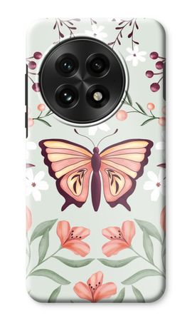 Butterfly in a floral world