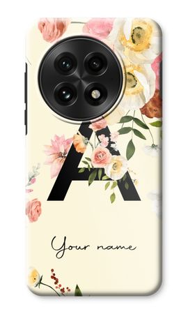 Flirty Flowers Monogram