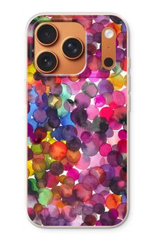 Überlappende Aquarell-Punkte