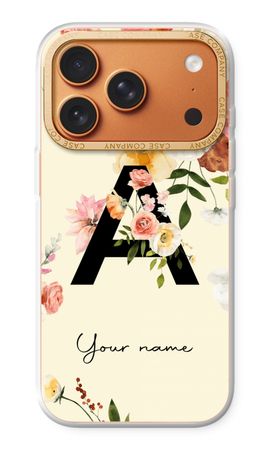 Flirty Flowers Monogram
