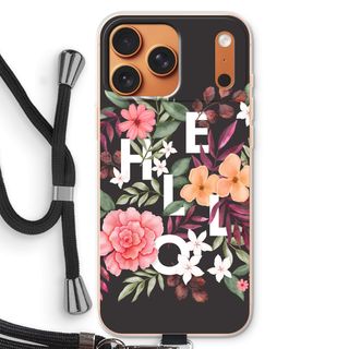 Hello in flowers