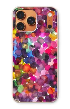 Points d'aquarelle superposés