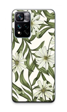 White flower pattern