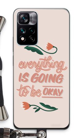 Optimistic flower girl