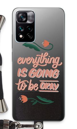 Optimistic flower girl