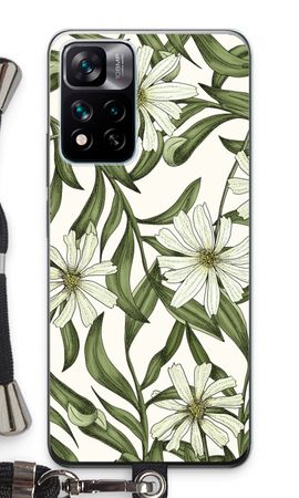 White flower pattern