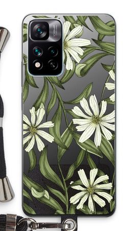 White flower pattern