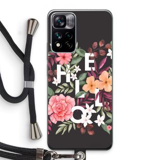 Hello in flowers