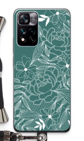 Flowers in lace