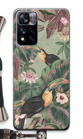 Tropical jungle toucan