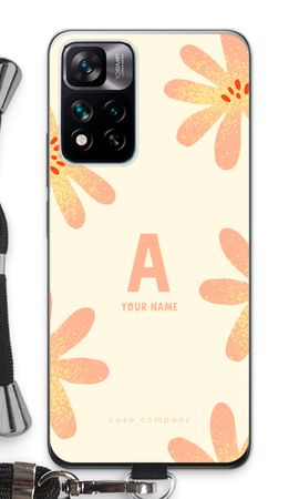 Peach Blossom Monogram