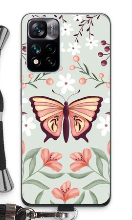 Butterfly in a floral world