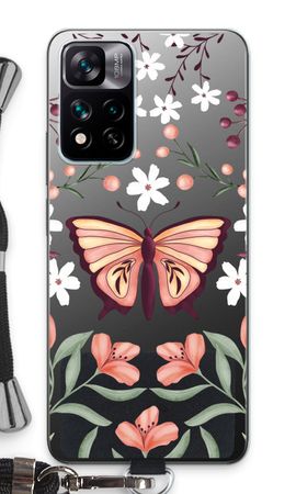 Butterfly in a floral world