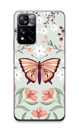 Butterfly in a floral world