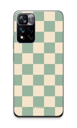 Checkered Mint, Xiaomi 11i pehme ümbris