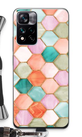 Hexagons in stained glass