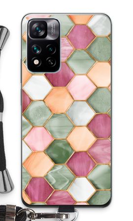 Hexagons in stained glass