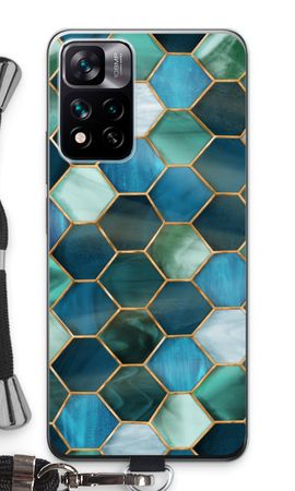 Hexagons in stained glass