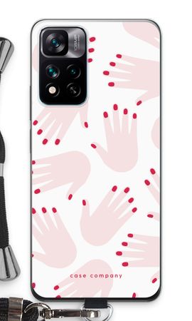 Hands pink