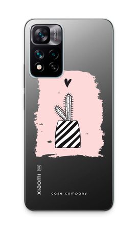 Black and white cactus