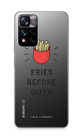 Fries before guys