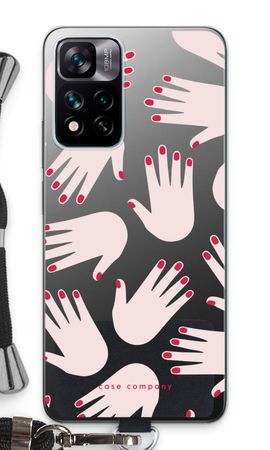 Hands pink