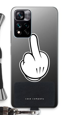 Middle finger black