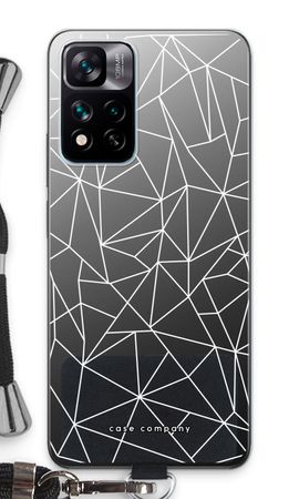 Geometric lines white