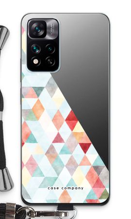 Coloured triangles pastel