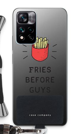 Fries before guys