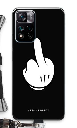 Middle finger black