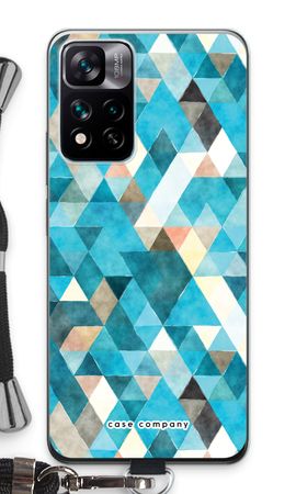 Coloured triangles blue