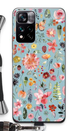 Bunte Pflanzen und Blumen