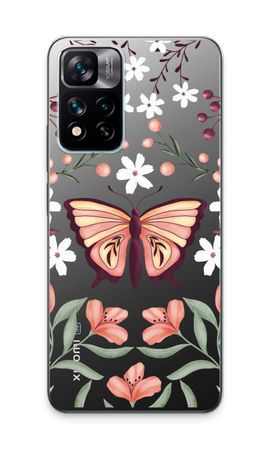 Butterfly in a floral world