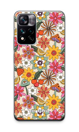 Retro Flowers N°2 - Yellow