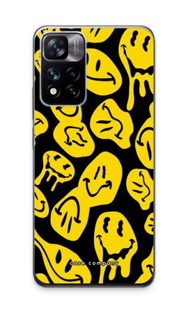 Melting smiley - Yellow