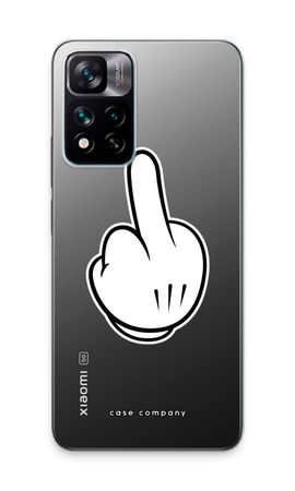 Middle finger black