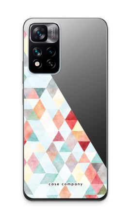 Coloured triangles pastel