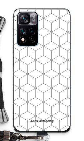 Cubes black and white