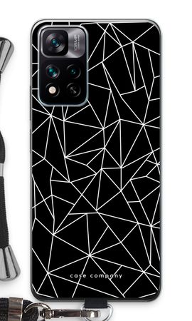 Geometric lines white