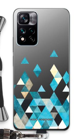 Coloured triangles blue