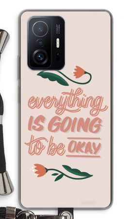 Optimistic flower girl