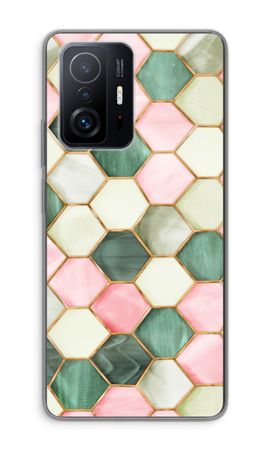 Hexagons in stained glass